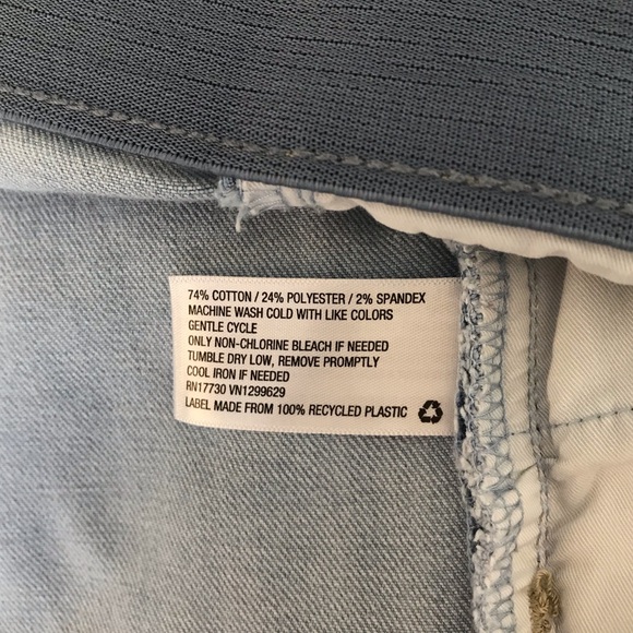 🔴 4/$15 Ava & Viv Women’s 24W Target Classic Light Wash Blue Denim Jeans in EUC - Picture 14 of 15